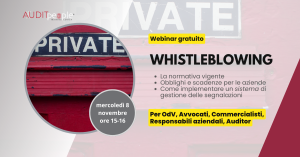 Webinar Whistleblowing novembre 2023